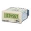 Time counter, 1/32DIN (48 x 24 mm), self-powered, LCD, 7-digit, 999h59 thumbnail 1