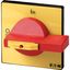 Locking handle, red yellow for T8-3-8342/-. thumbnail 4