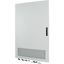 Section wide door, ventilated, left, HxW=1625x995mm, IP31, grey thumbnail 3