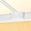 Junction for change of plane - for adaptable DLP cover width 65 mm - white thumbnail 2