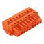 1-conductor female connector CAGE CLAMP® 2.5 mm² orange thumbnail 1