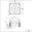 LED Double Flash Beacon BWM 24VDC YE thumbnail 3