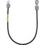 Earthing cable 10mm² / L 2.0m black w. 1 open cable lug (C) M8 a.(A) M thumbnail 1