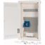 Compact distribution board-flush mounting, multimedia, 3-rows, flush sheet steel door thumbnail 9
