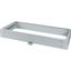 Cable arrangement plinth for floor standing distribution board IP54, HxWxD=100x850x400mm, grey thumbnail 3