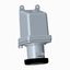 4125RS5W Wall mounted socket thumbnail 1