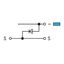 2-conductor actuator terminal block with 1N4007 recovery diode with co thumbnail 2