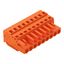 1-conductor female connector CAGE CLAMP® 2.5 mm² orange thumbnail 1