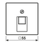 Centre plate for modular jack socket A569-1BFPLUAWW thumbnail 6