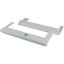 Top/Bottom-panel for Surface-Mounting Installation distribution board, with cut-out for cable entry, WxD=600x249mm thumbnail 2