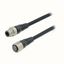 Cable with connectors on both cable ends, Smartclick M12 straight sock XS5W1008D thumbnail 5