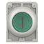 Illuminated pushbutton actuator, RMQ-Titan, Flat, maintained, green, inscribed, Metal bezel thumbnail 9