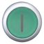 Illuminated pushbutton actuator, RMQ-Titan, Flush, maintained, green, inscribed, Bezel: titanium thumbnail 11