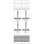 DF29B4 Meter panel, Field width: 2, Rows: 0, 1350 mm x 500 mm x 160 mm, IP2XC thumbnail 22