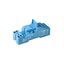 Push-IN socket blue for 35mm.rail, 55.32/4, 85.02/4 mod.99.02 (94.P4) thumbnail 4