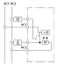 UP room controller, RAL9016 glossy 55x55, 5-30C, AC 24V, 1 changeover contact, 10A/5A at DC 24 V switching power 30 W thumbnail 3