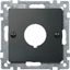 Central plate for command devices, anthracite, System M thumbnail 3
