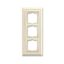 1723-832 Cover Frame Busch-dynasty® ivory white thumbnail 1