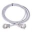 Cable, RS-232C, for programming PLC or HMI 9-pin port from PC 9-pin po thumbnail 3