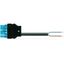 pre-assembled Y-cable Eca 2 x plug/socket black/blue thumbnail 1