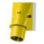 Mennekes Wall mounted inlet, 16A3p4h110V, IP44 331 thumbnail 1