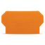 Separator plate 2 mm thick oversized orange thumbnail 2