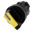 Selector switch, illuminable, 22 mm, round, plastic, yellow, selector switch, 3SU1002-2BF30-0AA0-Z Y15 thumbnail 1