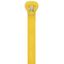 TY23M-4 CABLE TIE 18LB 4 YELLOW NYLON 2-PC thumbnail 1