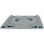 Surface-mount service distribution board base frame HxW = 460 x 600 mm thumbnail 3