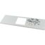 Front cover, +mounting kit, for NZM3, horizontal, 3p, HxW=200x600mm, grey thumbnail 6
