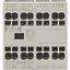 Auxiliary contact module, 4 pole, Ith= 16 A, 2 N/O, 2 NC, Front fixing, Push in terminals, DILA, DILM7 - DILM15 thumbnail 12