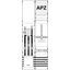 KA4263H5Z Measurement and metering transformer board, Field width: 2, Rows: 0, 1350 mm x 500 mm x 160 mm, IP2XC thumbnail 17