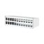 Modul surface mount housing 2x12 port pure white, unequipped thumbnail 1