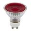 LED GU10 MR16 Glass 50x54 230V 5W 38° AC Red Dim thumbnail 1