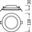 DOWNLIGHT SLIM ROUND 105 6 W 3000 K WT thumbnail 11