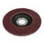 Curved Flap disc 125 * 22мм Abrasive grit K80 thumbnail 2