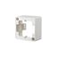 Surface mount frame 85 x 85 x 43 mm - single, pure white thumbnail 2