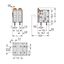 PCB terminal block lever 4 mm² gray thumbnail 3