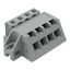 1-conductor female connector, angled CAGE CLAMP® 2.5 mm² gray thumbnail 2