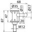 Switching stick head with thread M12 thumbnail 2