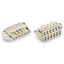 2-conductor female connector Push-in CAGE CLAMP® 2.5 mm² light gray thumbnail 1