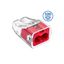 Push-in wire connector SCP2 transparent / red (box 100 pcs) thumbnail 2