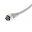 Sensor cable, M12 straight socket (female), 4-poles, A coded, PVC fire thumbnail 2