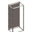 5/8RG6 Switchgear cabinet, Field width: 5, Rows: 12, 1913 mm x 1364 mm x 625 mm, Grounded (Class I), Maximum IP54 thumbnail 1