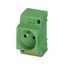 Socket outlet for distribution board Phoenix Contact EO-E/PT/SH/LED/GN 250V 16A AC thumbnail 3