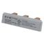 BUSBAR, low voltage, 100 A, AC 600 V, DC 1000 V, 15 x 16 x 52 mm, 3P, UL thumbnail 13