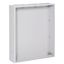 TG107SB Wall-mounting cabinet, Field width: 1, Rows: 7, 1100 mm x 300 mm x 225 mm, Isolated (Class II), IP30 thumbnail 1