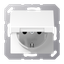 SCHUKO® socket with hinged lid A1520NBFKLWW thumbnail 1