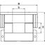 BSKH09-K0506 Fire protection duct I90/E30 Suspended mounting 1000x50x60 thumbnail 2