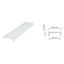 PMMA cover TB flat transparent L-2000mm W-24mm H-6mm thumbnail 1